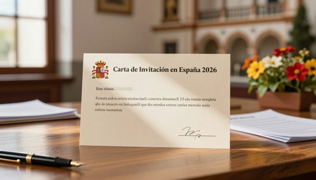 Carta de Invitación en España 2026
