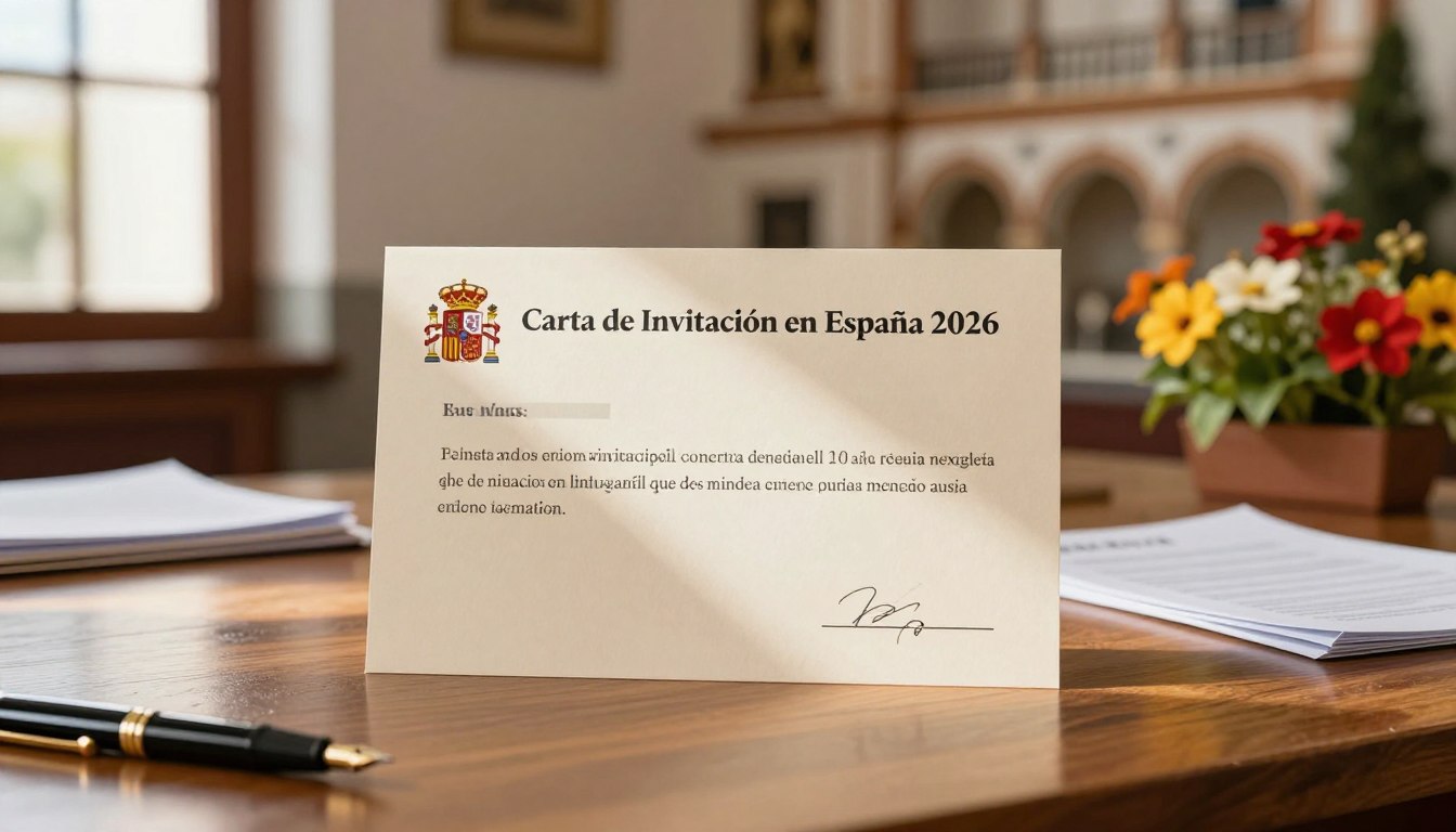 Carta de Invitación en España 2026