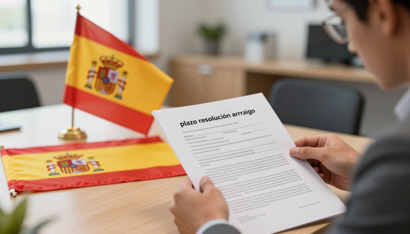 plazo resolución arraigo