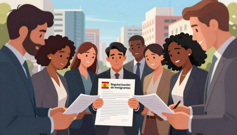 Regularización de inmigrantes en España