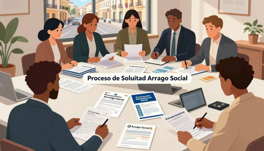 proceso de solicitud Arraigo Social