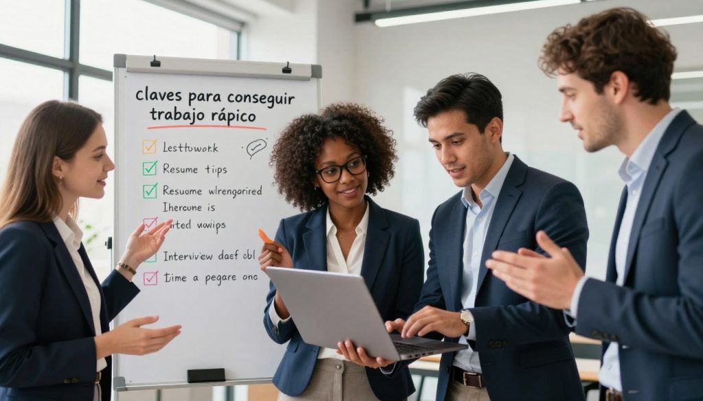 cómo encontrar trabajo rápido